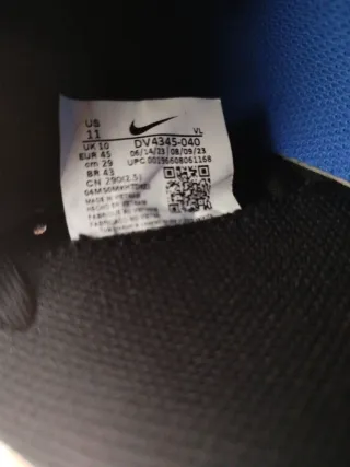 Zapatillas Nike multitacos negras