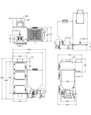 Caldera BOILER 34 policombustible Nueva MAD2001