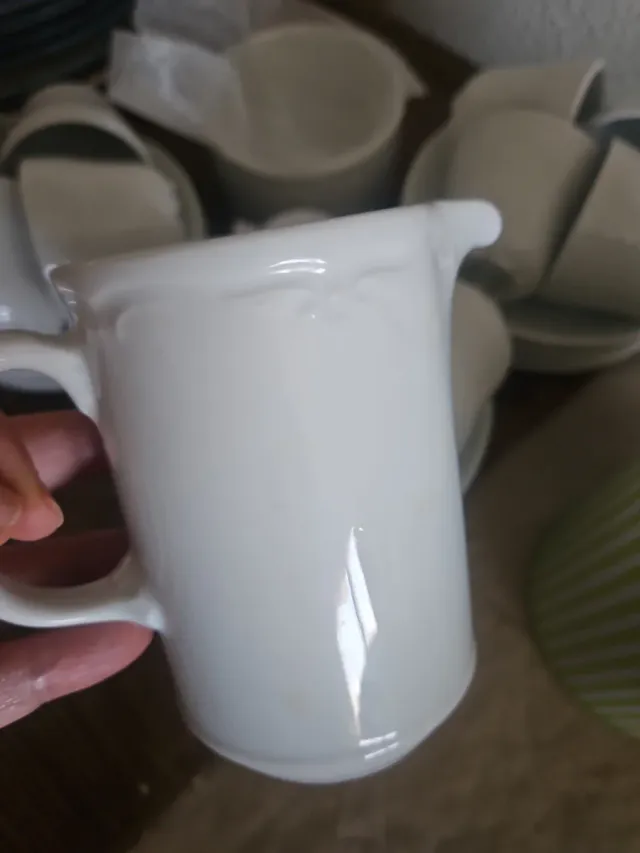 Juego de café Bidasoa de porcelana 12 servicios