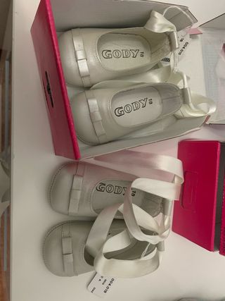 Zapatos Gody talla 18 sin estrenar