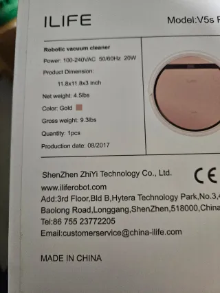 Robot Aspirador ILIFE V5s Pro