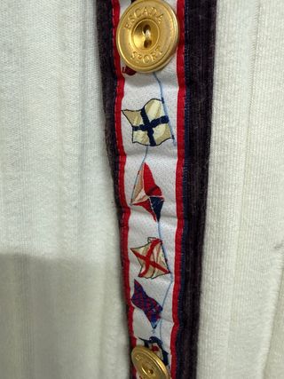 Camisa Escada Sport Talla S Beige Vintage