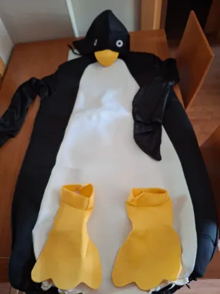 Disfraz Pingüino Talla S/M