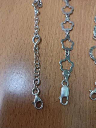 Lote de Joyería de Plata