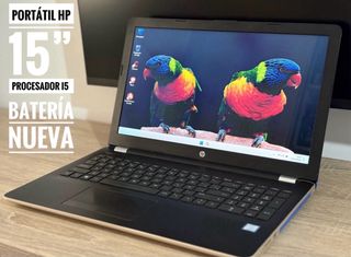 Portatil HP Azul BATERIA NUEVA