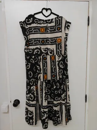 Vestido Etiem estampado étnico.