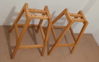 Estructuras de madera para taburetes
