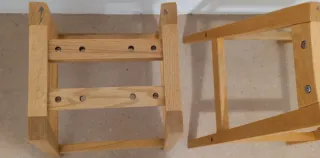 Estructuras de madera para taburetes