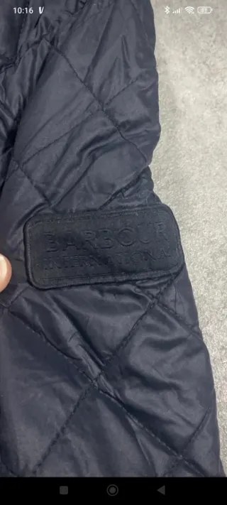 Chaqueta Barbour Tokihito Negra