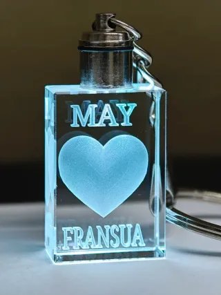 Llavero San Valentín Personalizado