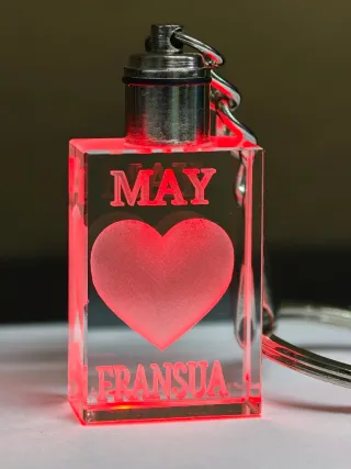 Llavero San Valentín Personalizado