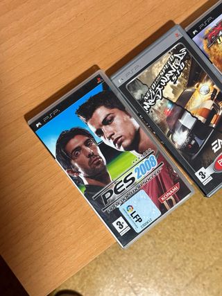 Lote 4 Giochi PSP: Need for Speed, PES 2008, ecc.