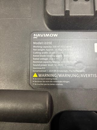 Segway Navimow i105E Cortacésped Robot