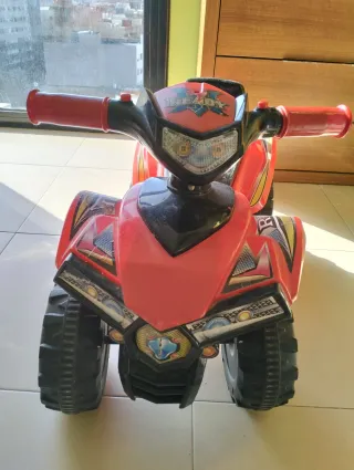 Correpasillos Quad Rojo con sonido