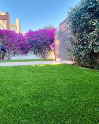 Césped artificial reciclado