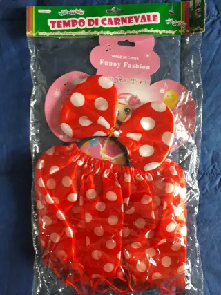 Set Carnevale Minnie. Nuovo