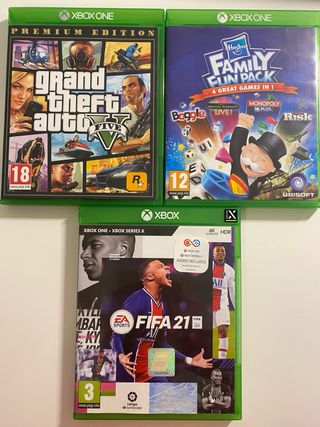 Xbox One S 1TB + 2 Mandos + GTA V + Pack regalo.