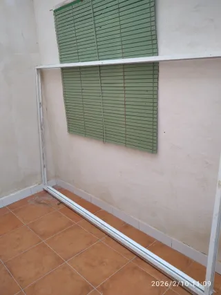 Puerta corredera 2 hojas