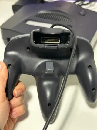 Nintendo 64 N64 Console Nera + Controller