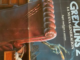 Cartel original estreno Gremlins 2 Joe Dante