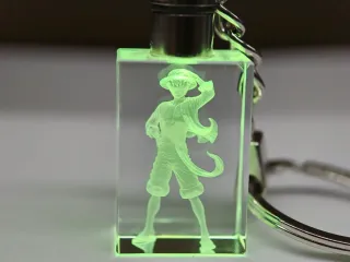 Llavero cristal anime figura 3D