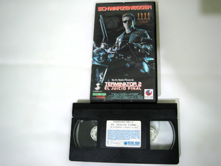 VHS Terminator 2 El Juicio Final Record Vision