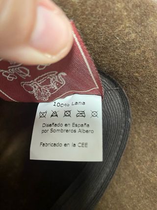 Sombrero de lana Gold Lion