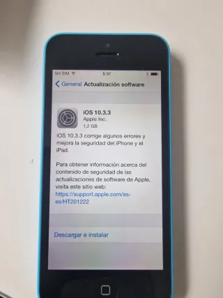 iPhone 5c 16GB Azul