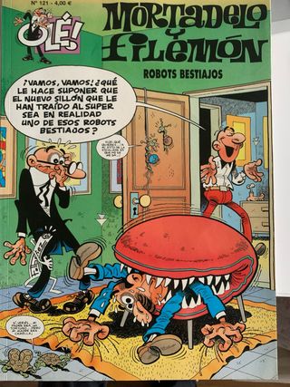 Mortadelo y Filemon. Robots bestiajos 121