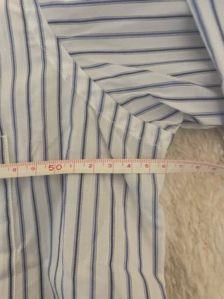 Camisa Peter & Sons Rayas Azules Italiana