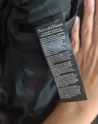 Traje Pedro del Hierro