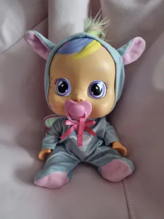 Bebe Llorón con Pijama y Chupete