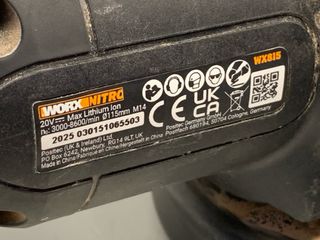 Radial Worx Nitro a Batería