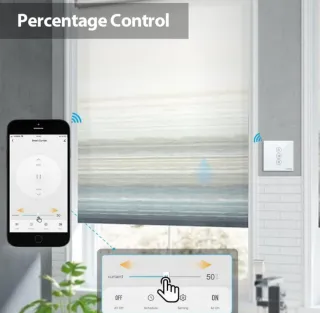 Interruptor Táctil WiFi Persianas Inteligentes