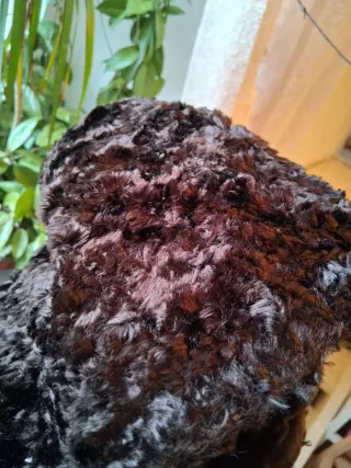 Giacchino con cappuccio marrone