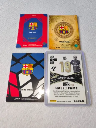Cromos FC Barcelona Daka Panini