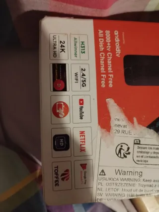 TX60 Pro Smart TV Box 24K UHD