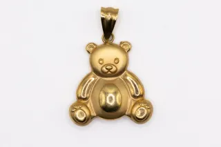 Colgante Oso Oro 18k