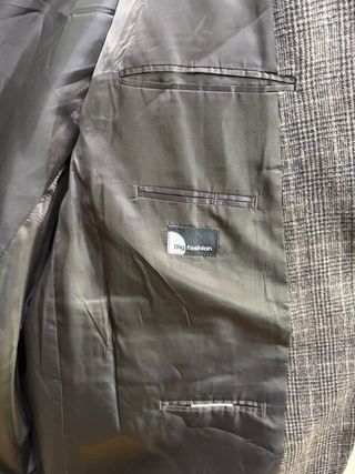 Americana de hombre a cuadros