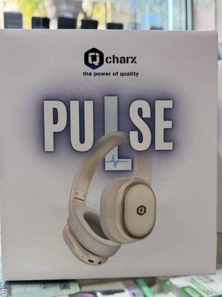 Auriculares Charx Pulse Bluetooth Beige