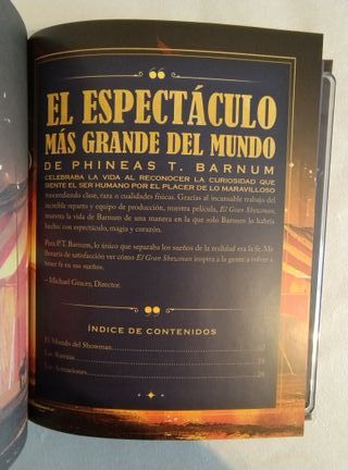 El Gran Showman blu-ray Digibook