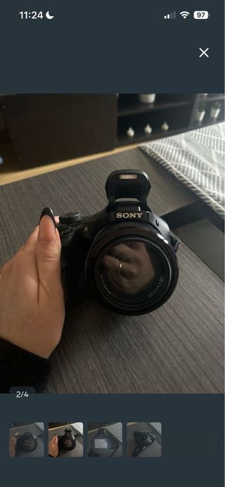 Cámara Sony casi sin uso