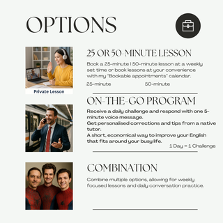 Clases de Inglés con Profesor Nativo