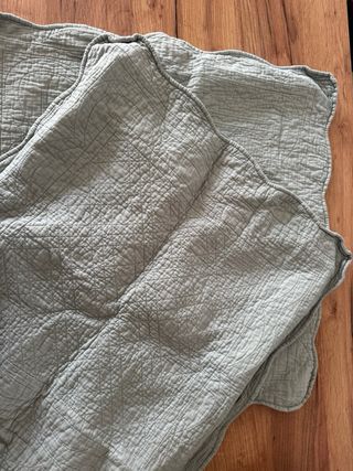 2 Fundas de cojín verde salvia La Redoute