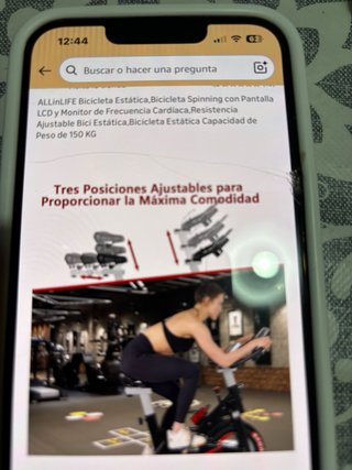 Bicicleta Estática Alta Calidad Ajustable