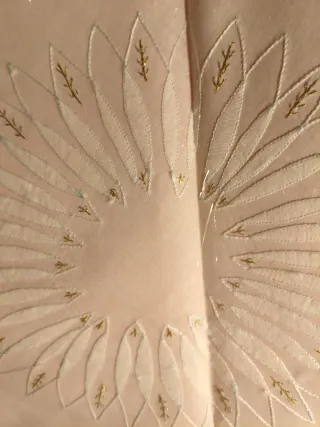 Mantelito antiguos centro de mesa