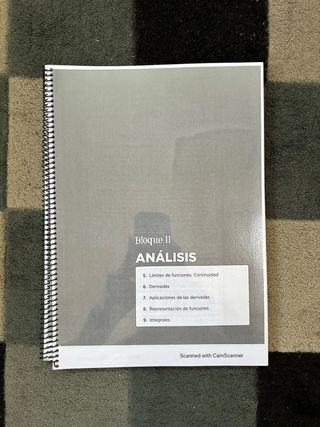 Libro Matemáticas 2ºBachiller *ciencias sociales