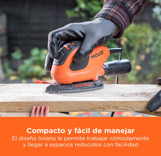 Lijadora de detalles Black+Decker MOUSE 55W