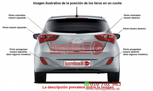 Espejo Carcasa Izquierdo Citroën C4 Grand Picasso
