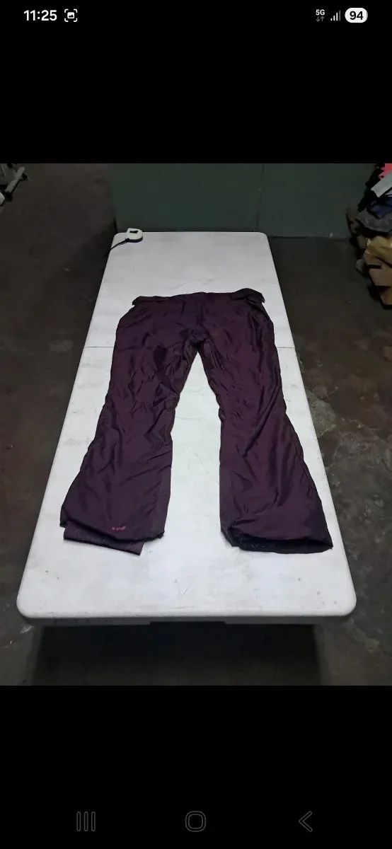 Pantalón de esquí morado Talla XXL